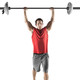 110 lbs. Olympic Weight Set by Marcy will complete your home gym in use - overhead press