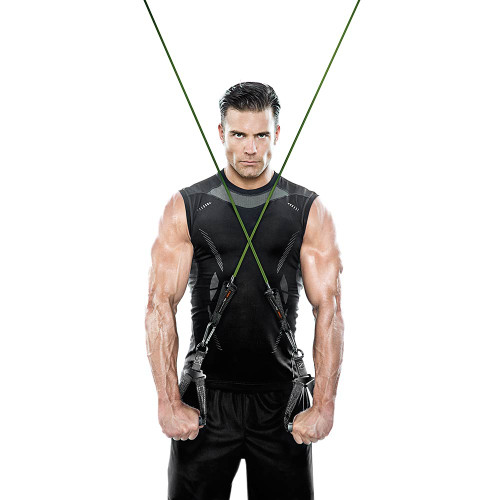 Heavy Duty Bionic Body 80 lb. Resistance Band in use