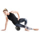 Kim Lyons using the Bionic Body Rechargeable Vibrating Recovery Foam Roller Massager - BBVYP for therapeutic recovery from soreness
