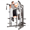 The Marcy Smith Machine SM-4008 in use - pull ups