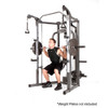 The Marcy Smith Machine SM-4008 in use - squats