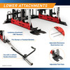 Marcy Pro Deluxe Smith Cage Home Gym System – SM-7553 - Infographic - Lower Attachments