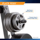 The Marcy PT-36 Standard Weight Plate Tree has one inch diameter pegs suitable for standard weight plates 