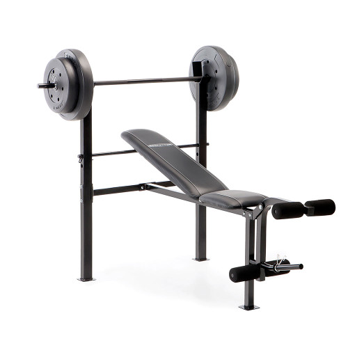 standard bench with 80lb weight set competitor CB-20111