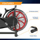 The Body Cycle Marcy Fan Bike NS-1000  uses a large fan to create both a natural feeling of resistance along with cooling your room