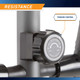 The Marcy NS-40501E Elliptical Trainer is easily adjustable using the resistance knob
