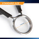 The Standard Bar Spring Clip Collars RBC-2 has a 1 inch diameter 