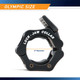The SteelBody OBC-5 Lock Jaw Collars has a olympic size  with a 2 inch center diameter 